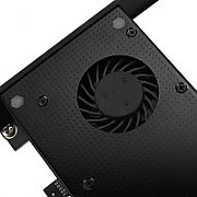 Adaptor Intern PCEM2-DC, PCI-E 3.0 4x - DUAL M.2 SSD (NVMe + SATA), Voltaj Dual, Suport SSD pana la 110 mm + Cooler Activ