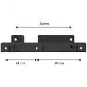 Bracket RHD-225,  pentru 2 HDD/SSD 2.5  la 1 slot 3,5