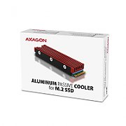 Radiator Pasiv CLR-M2, pentru M.2 SSD, Suport SSD 80 mm, Aluminiu, Pad-uri termice silicon incluse
