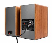 BOXE EDIFIER 2.0, RMS:  42W (2 x 21W), telecomanda wireless, volum, bass, treble, sub-out, brown,  R1280TS-BR  (include TV 8 lei)