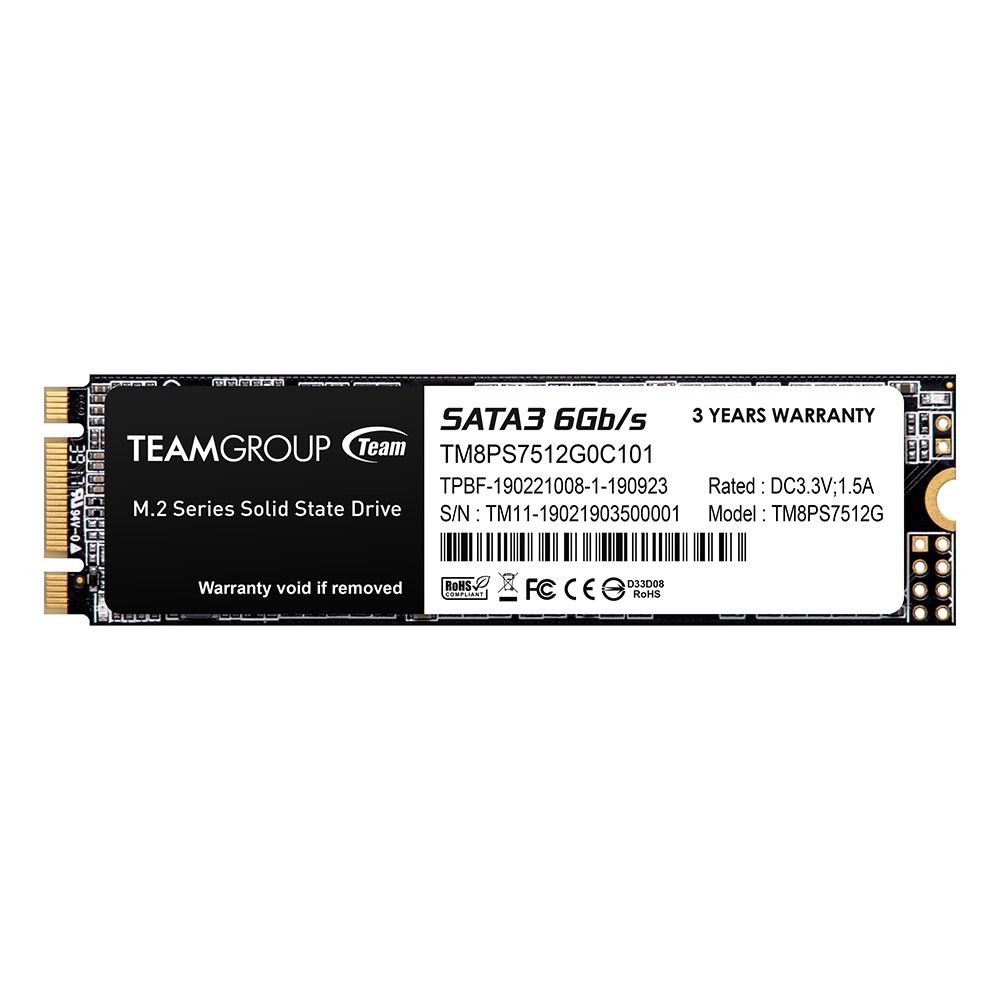 Team Group SSD MS30 - 512 GB - M.2 2280 - SATA 6 GB/s