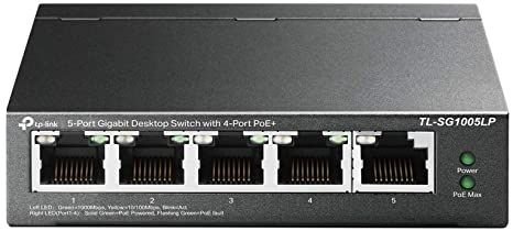 Switch TP-Link TL-SG1005LP, 5 porturi 10 / 100 / 1000 MBs