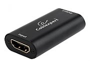 REPEATER semnal GEMBIRD, HDMI (M) la HDMI (M), extindere semnal pana la 40m, negru,  DRP-HDMI-02  (include TV 0.06 lei)