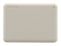 TOSHIBA Canvio Advance 2TB 2.5inch External Hard Drive USB 3.2 Gen1 White