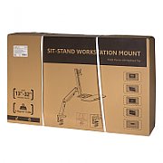 SUPORT de birou LOGILINK, pt 1 TV/monitor plat, diag. max 32 inch, rotatie, inclinare, pivotare, max 8 kg,  BP0040