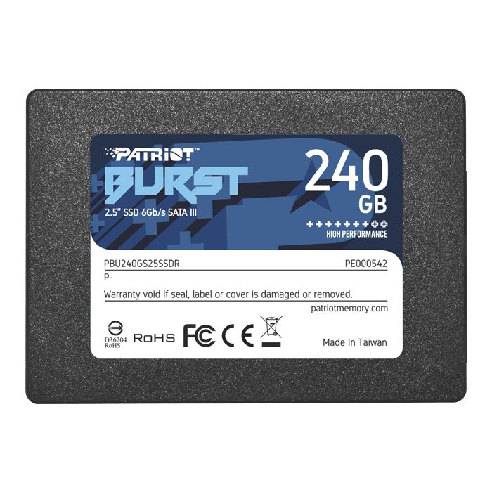 SSD PATRIOT Burst Elite 240 GB SATA3 2.5 inch