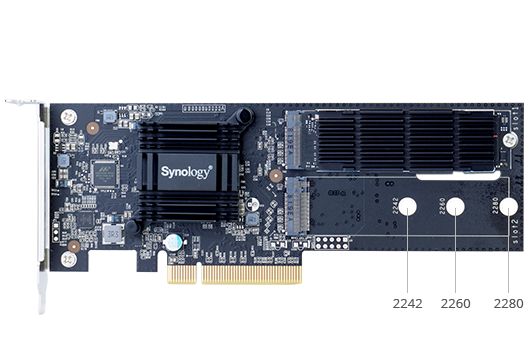 Synology NAS Dual M.2 SSD-Adapter M2D18