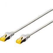 DIGITUS CAT 6A S-FTP patch cable Cu LSZH AWG 26/7 length 25 m color grey