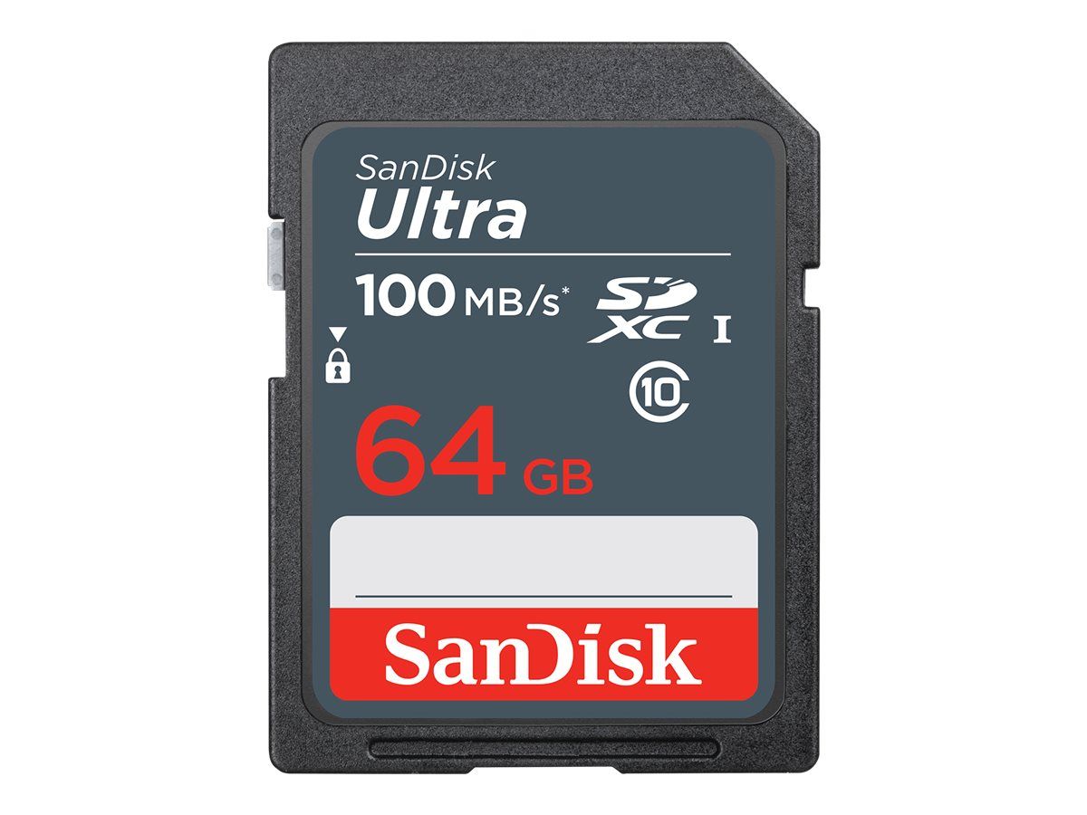 SanDisk Ultra memory card 64 GB SDXC UHS-I Class 10