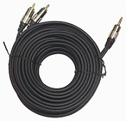 CABLU audio GEMBIRD stereo (3.5 mm jack la 2 x RCA), 5m  CCA-458-5M  (include TV 0.06 lei)
