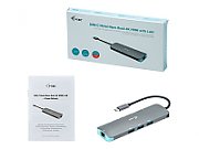 ITEC C31NANODOCKLANPD i-tec USB-C Metal Nano Docking Station 1x HDMI 4K 30Hz 1x LAN 3x USB 3.0 1x PD