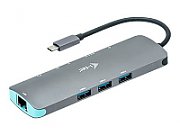 ITEC C31NANODOCKLANPD i-tec USB-C Metal Nano Docking Station 1x HDMI 4K 30Hz 1x LAN 3x USB 3.0 1x PD