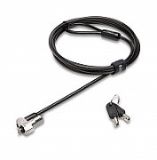 CABLU securitate KENSINGTON pt. notebook slot Nano, cheie standard, conectare directa,1.8m, cablu otel carbon, 5mm, permite pivotare si rotire cablu,  NanoSaver   K64444WW  (include TV 0.75 lei)