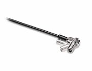 CABLU securitate KENSINGTON pt. notebook slot Nano, cheie standard, conectare directa,1.8m, cablu otel carbon, 5mm, permite pivotare si rotire cablu,  NanoSaver   K64444WW  (include TV 0.75 lei)