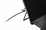 CABLU securitate KENSINGTON pt. notebook slot Nano, cheie standard, conectare directa,1.8m, cablu otel carbon, 5mm, permite pivotare si rotire cablu,  NanoSaver   K64444WW  (include TV 0.75 lei)