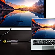CABLU video ATEN, cablu or adaptor video, USB Type-C (T) la HDMI (M), 4K DCI (4096x2160) la 60Hz,  UC3008A1-AT  (include TV 0.06 lei)