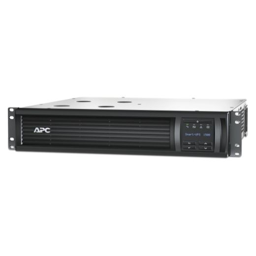 UPS APC SMT1500RMI2UNC, 1500 VA, 1000 W, cu management, line-interactive, 4x C13, 1x C14, Baterie cu plăci de plumb şi acid, LCD, Rack 2U, Gri