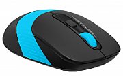 MOUSE A4tech, gaming, wireless, 2.4GHz, optic, 2000 dpi, butoane/scroll 4/1, buton selectare viteza, negru / albastru,  FG10 Blue  (include TV 0.15 lei)