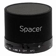 BOXA SPACER portabila bluetooth TOPPER, RMS:  3W, control volum, acumulator 520mAh, timp de functionare pana la 5 ore, distanta de functionare pana la 10m, incarcare USB, BLACK,  SPB-TOPPER-BLK   (include TV 0.15 lei)