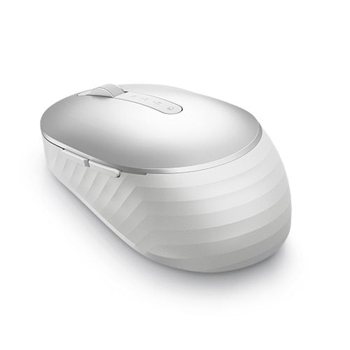 Mouse wireless Dell Premier MS7421W, reincarcabil USB-C, 2.4GHz&Bluetooth 5.0, multidevice, Argintiu