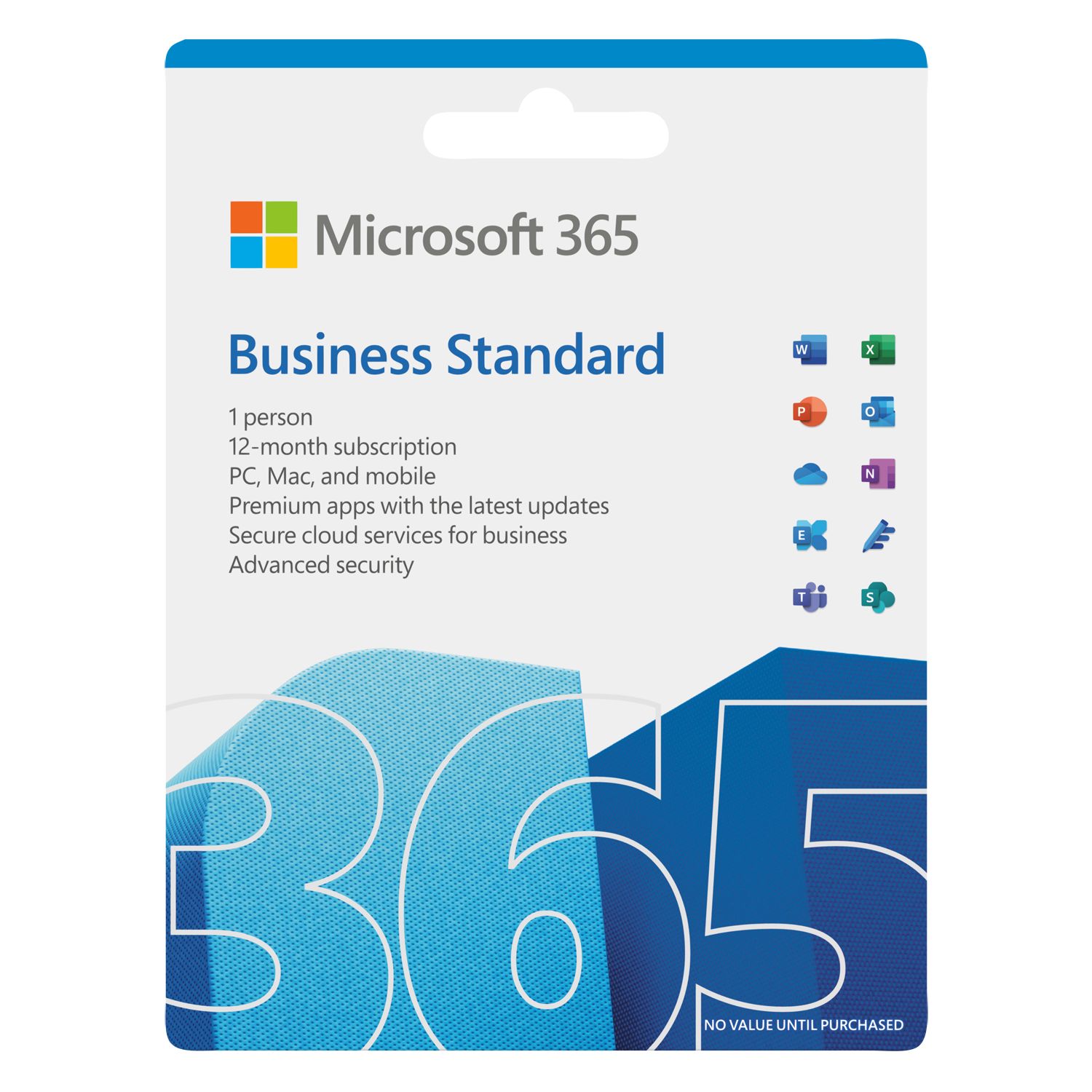 LICENTA electronica MICROSOFT, tip Office 365 Business Standard pt PC | Mac, 1 utilizator, valabilitate 1 an, utilizare Business,  KLQ-00211