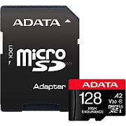 Card de Memorie MicroSD ADATA, 128GB, Adaptor SD, Class 10