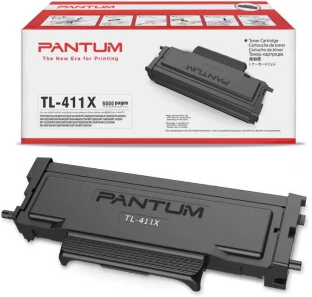 Cartus toner Pantum TL-411XEV ,Negru ,6000 pagini ,Original (TL-411X)