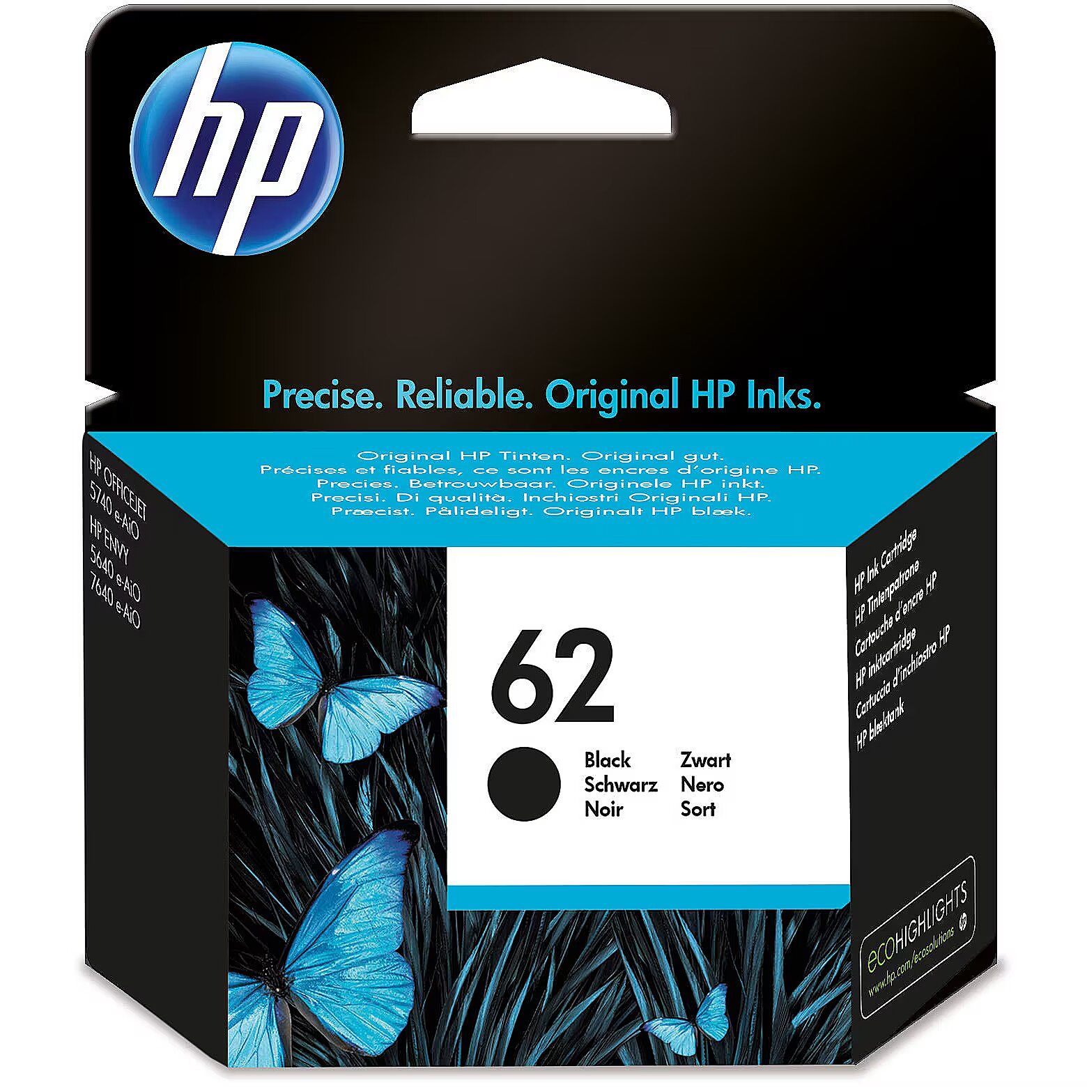 Cartus cerneala HP C2P04AE ,Negru ,200 pagini ,Original (62)