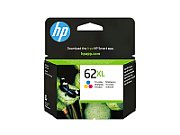 Cartus cerneala HP C2P07AE ,Color ,415 pagini ,Original (62XL)