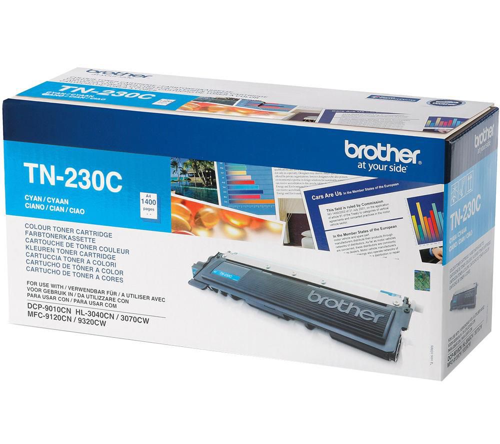 Cartus toner Brother TN230C ,Albastru ,1400 pagini ,Original (TN230C)