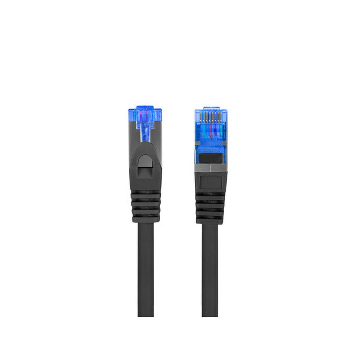 LANBERG PATCHCORD S/FTP CAT.6A 15M BLACK LSZH