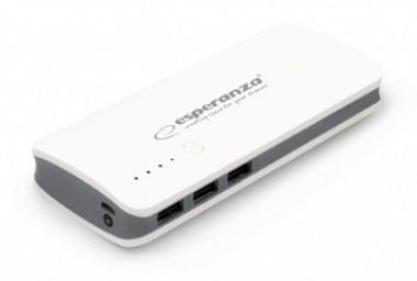 Esperanza EMP106WE Radium power bank Grey,White 8000 mAh