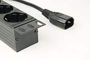 Gembird EG-PDU-014-C14 power distribution unit (PDU) 8 AC outlet(s) 1U Black