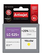 Cartus cerneala Activejet AB-525YN ,Galben ,15 ml (compatibil cu Brother AB-525YN)