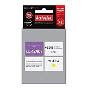 Cartus cerneala Activejet AB-1240YNX ,Galben ,12 ml (compatibil cu Brother AB-1240YNX)