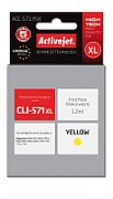 Cartus cerneala Activejet ACC-571YNX ,Galben ,12 ml (compatibil cu Canon ACC-571YNX)