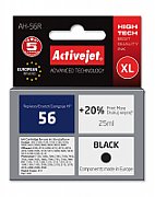 Cartus cerneala Activejet AH-56R ,Negru ,25 ml (compatibil cu HP AH-56R)