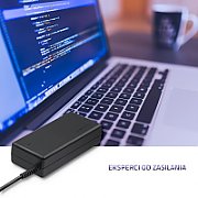 Qoltec 50087 Power adapter for Acer | 90W | 19V | 4.74A | 5.5*1.7 | +power cable