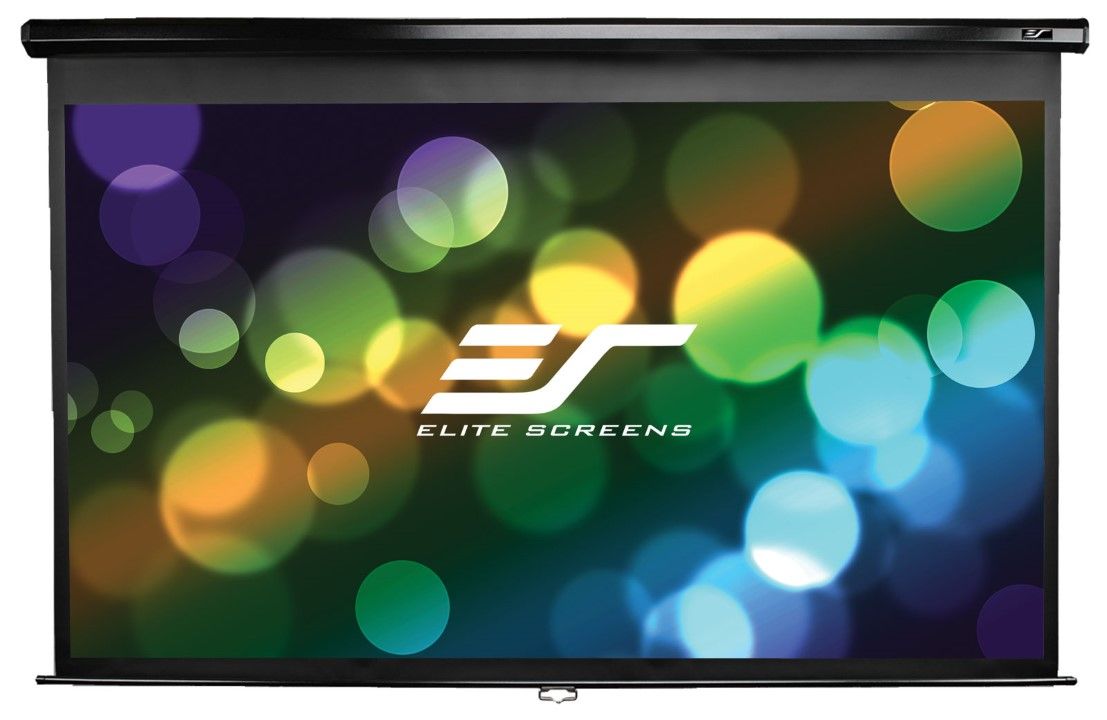Ecran proiectie manual, perete/tavan, 221,0 x 124,5 cm, EliteScreens M100UWH, format 16:9