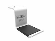 Suport de casti Multibrackets, cu prindere de birou 1855, White