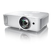 Videoproiector Optoma H117ST, 1280 x 800 pixeli, 16:10, 3800 lm, DLP, 6000 h, Fara Wi-Fi incorporat, Alb
