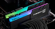 Memorie G.Skill Trident Z 32 GB DDR4 3600 MHz CL16, kit 2 x 16 GB, XMP 2.0, Negru, RGB