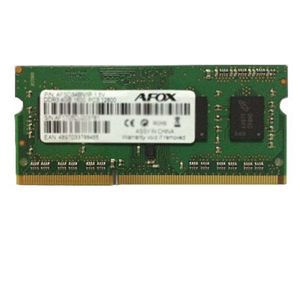 Memorie laptop AFOX AFSD38AK1L 8 GB DDR3 1333 MHz