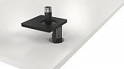 Suport Monitor de Birou, Dell 482-BBDJ, 19  - 38 , VESA 100x100, suporta pana la 10kg, negru