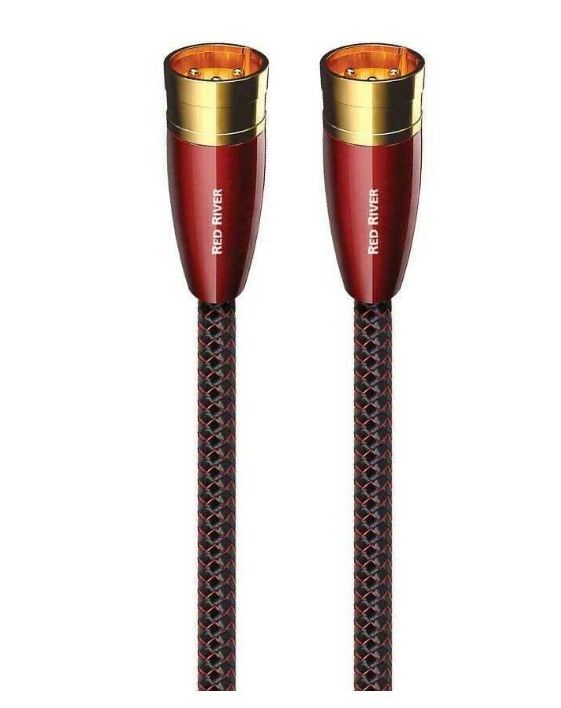 Cablu audio 2XLR - 2XLR AudioQuest Red River, 0.75m