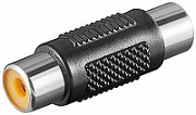 Adaptor Goobay  RCA (M) - RCA (M), negru