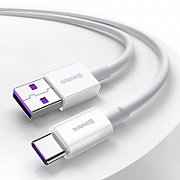 CABLU alimentare si date Baseus Superior, Fast Charging Data Cable pt. smartphone, USB la USB Type-C 66W, 2m, negru  CATYS-A01  (include TV 0.06 lei)