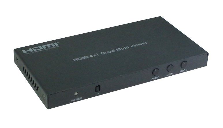 Switch HDMI Seamless, Multiviewer 4x1 Evoconnect HDS-841MV2, 1080P@60Hz, 5 moduri de afisare, cu telecomanda