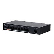 Switch Dahua PFS3009-8ET1GT-96-V2, 8 porturi 10 / 100 Mbps