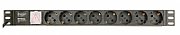 GEMBIRD EG-PDU-014 PDU 8 Schuko sockets 1U 16A schuko plug 3 m cable